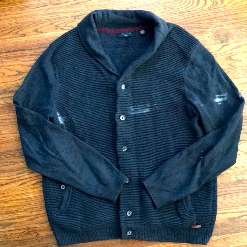 TED BAKER Cardigan - Navy - XL